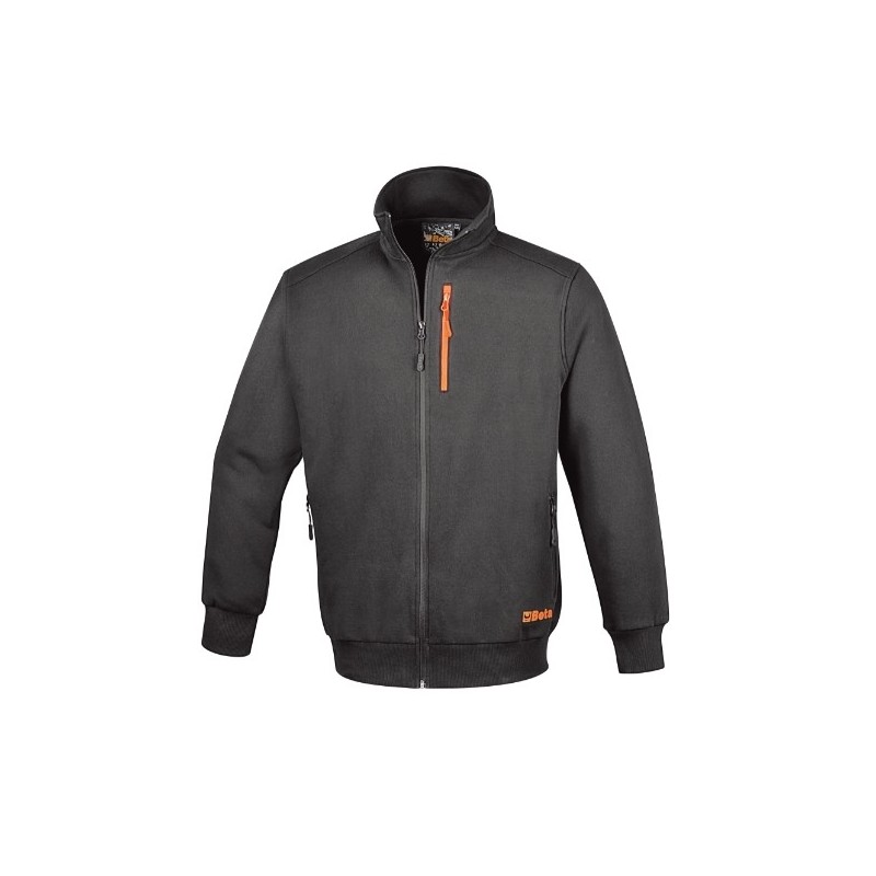 7664G M Sudadera con cremallera larga