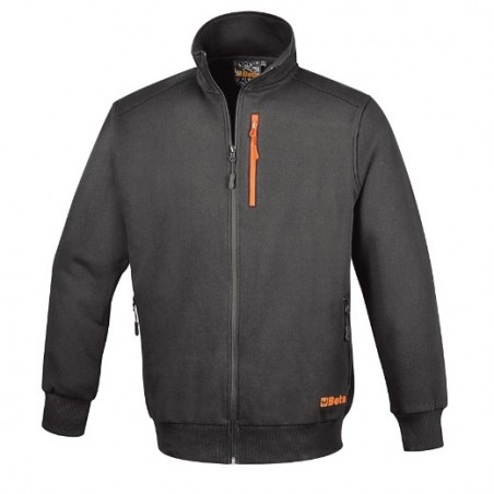 7664G M Sudadera con cremallera larga