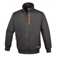 7664G L Sudadera con cremallera larga