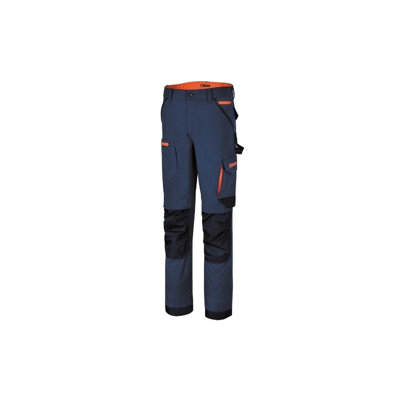 7650B XXL Pantalón de trabajo multibolsillos de tejido elástico