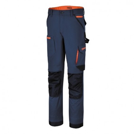 7650B XXL Pantalón de trabajo multibolsillos de tejido elástico