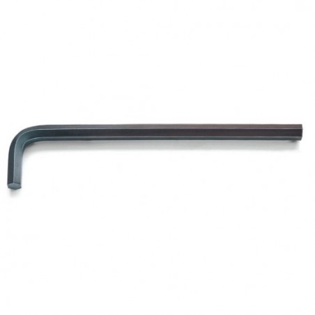96L 2,5 Llave Allen acodada, modelo largo, bruñida