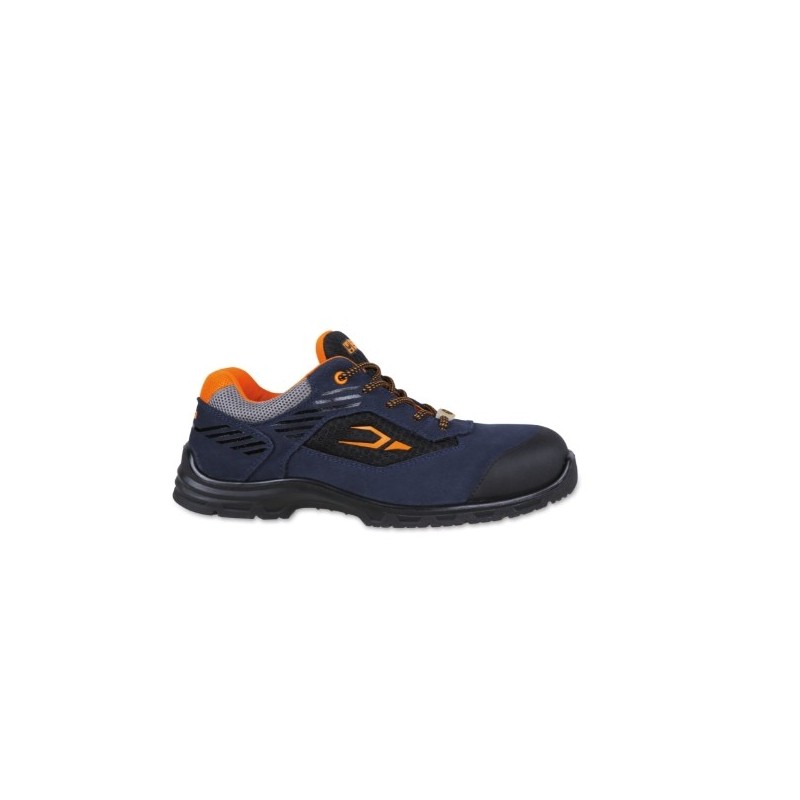 7212B 38 Zapatos de ante perforado con inserciones de malla y refuerzo antiabrasión en la zona de la puntera