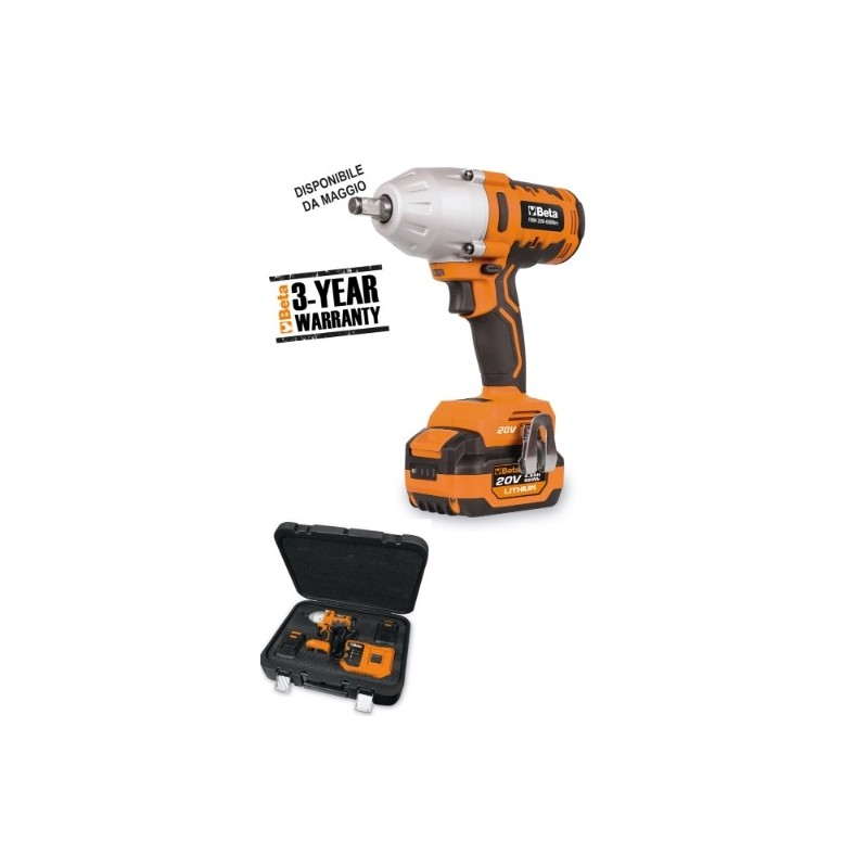 1984/K600 Llave de impacto reversible de 20 V sin escobillas con conexión 1/2, - 600 Nm