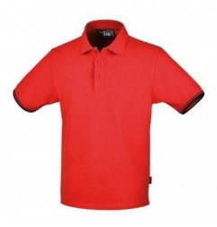 7547R XXXL Polo de manga corta, con 3 botones
