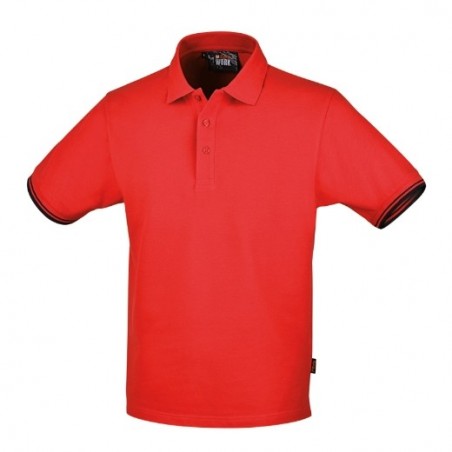7547R XXXL Polo de manga corta, con 3 botones