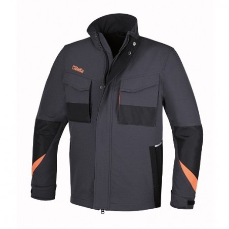7653G L Chaqueta de trabajo de tejido elástico