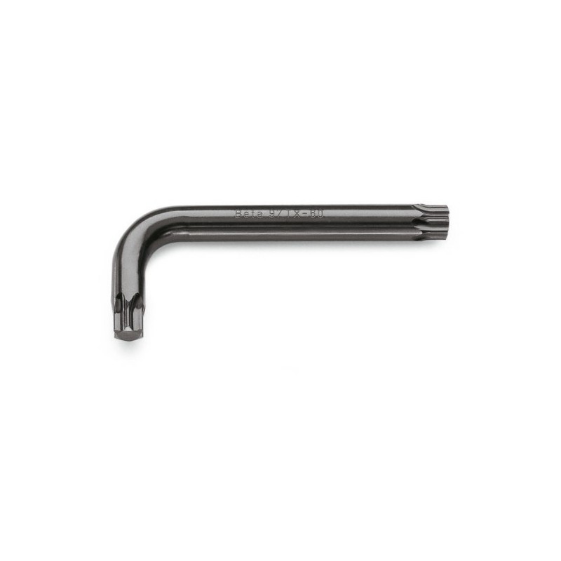 97TX 08 Llave acodada para tornillos Torx&reg,, bruñida
