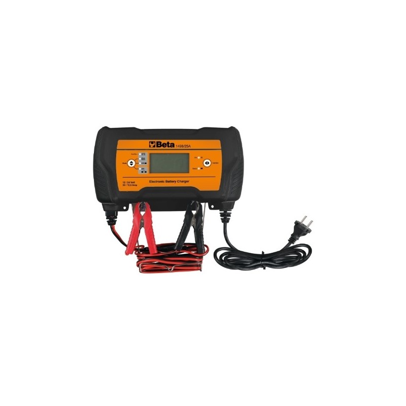 1498/25A Cargador electrónico de batería multifunciones, 12-24 V