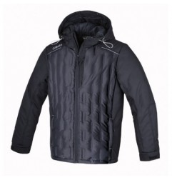7780QN XXL Bomber de trabajo, con capucha, en doble material impermeable