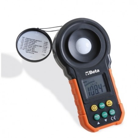 1760LX Luxómetro digital portátil con caucho exterior antideslizante y a prueba de golpes