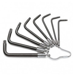 97TX/ST8 Juego de 8 llaves acodadas para tornillos Torx&reg,