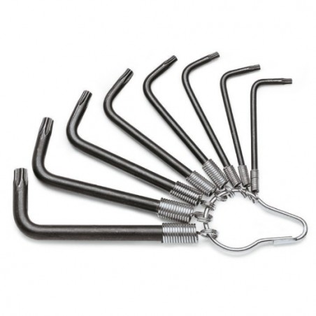 97TX/ST8 Juego de 8 llaves acodadas para tornillos Torx&reg,