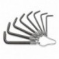 97TX/ST8 Juego de 8 llaves acodadas para tornillos Torx&reg,