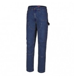 7527 L Pantalón vaquero de trabajo de tejido elástico