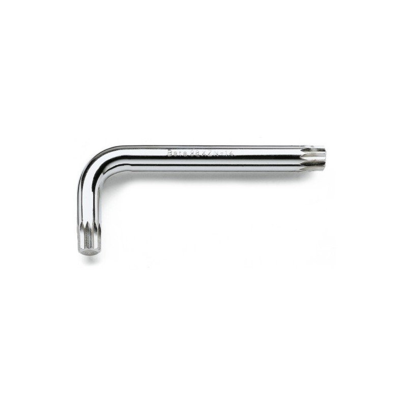 98XZN 5 Llave acodada para tornillos XZN&reg,, cromada