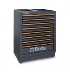 C45PRO M8 Cajonera fija con 8 cajones para mobiliario para taller C45PRO