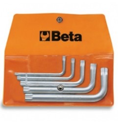 98XZN/B5 Juego de 5 llaves acodadas para tornillos XZN&reg,, en sobre