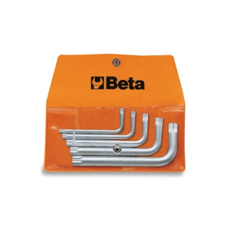 98XZN/B5 Juego de 5 llaves acodadas para tornillos XZN&reg,, en sobre