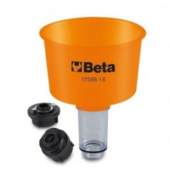 1758B-1,6 Embudo antirretorno de 1.600 ml con acoplamientos rápidos