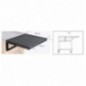 2400 RSC24/MP Estante plegable para RSC24, RSC24A y RSC51