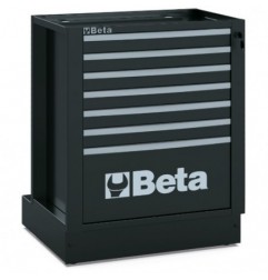 RSC50 M7 Cajonera fija con 7 cajones para mobiliario para taller RSC50