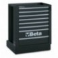 RSC50 M8 Cajonera fija con 8 cajones para mobiliario para taller RSC50