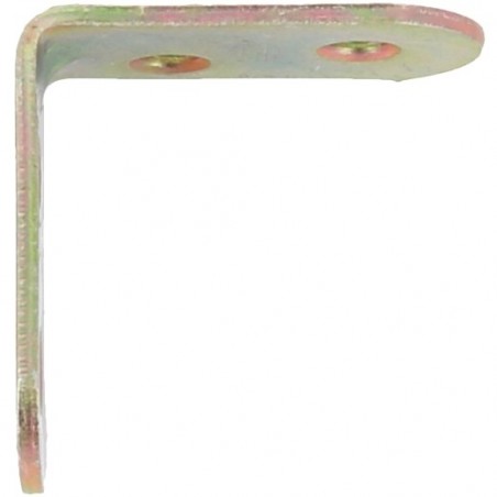 AMIG 1008  
 Ángulo 3  
 30 x 16 x 1,5 mm  
 Acero  
 Bicromatado