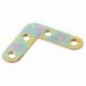 AMIG 1013  
 Escuadra plana 2  
 40 x 12 x 0,9 mm  
 Acero  
 Bicromatado