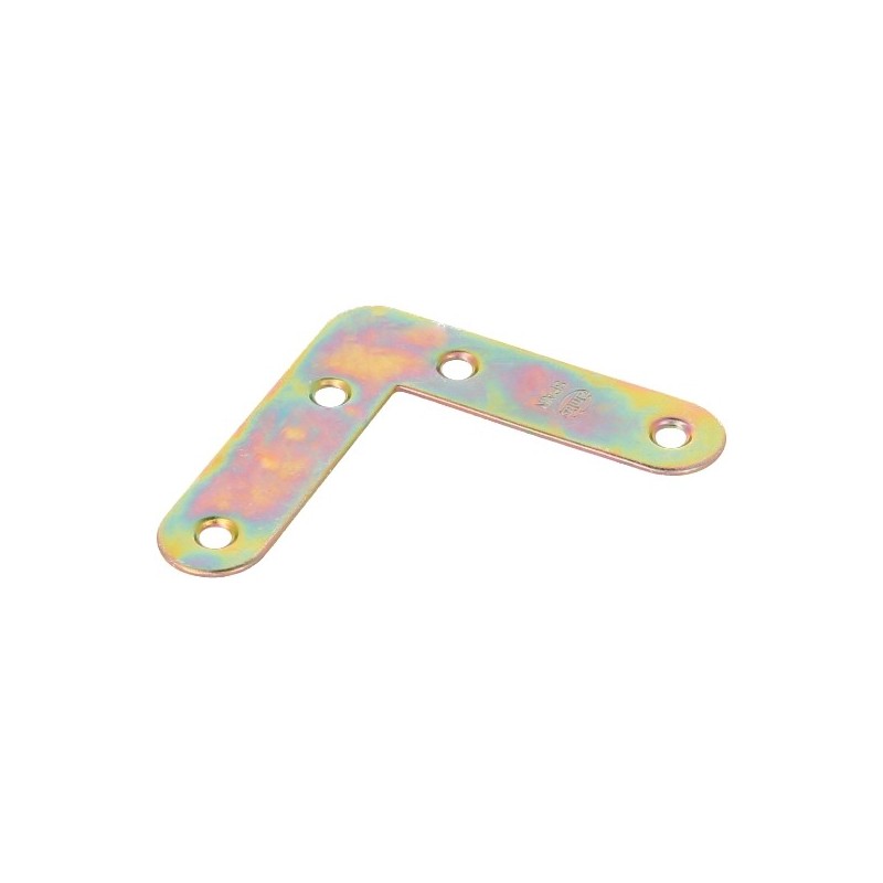 AMIG 1015  
 Escuadra plana 2  
 60 x 15 x 0,9 mm  
 Acero  
 Bicromatado