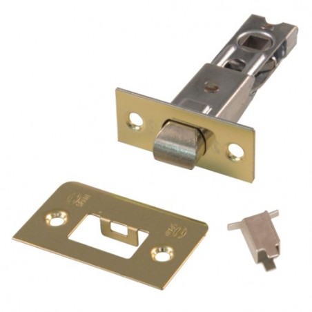 AMIG 1025  
 Picaporte 7  
 60 mm  
 Acero  
 Latonado barnizado