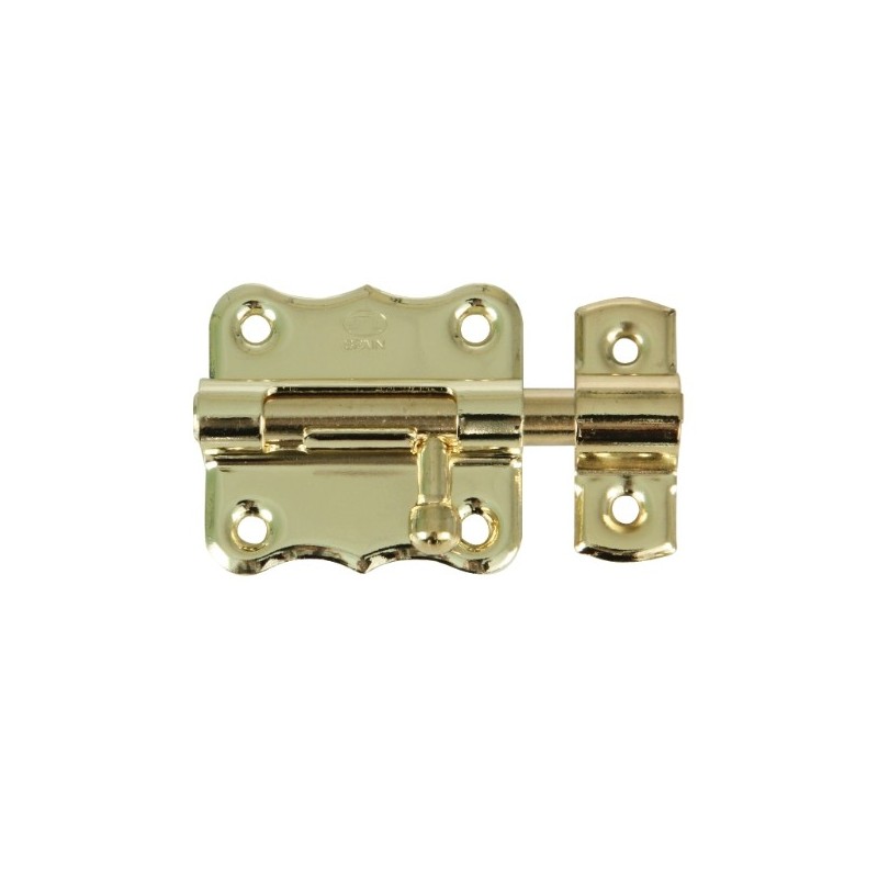 AMIG 1033  
 Pasador 384  
 30 mm  
 Acero  
 Latonado barnizado