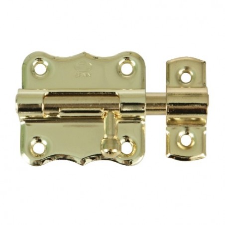 AMIG 1035  
 Pasador 384  
 50 mm  
 Acero  
 Latonado barnizado