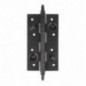 AMIG 10398  
 Bisagra seguridad 567  
 150 x 82 x 3 mm  
 Acero  
 Negro