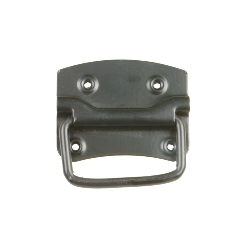 AMIG 10404  
 Tirador para baúl 900  
 85 mm - 3,5''  
 Acero  
 Negro