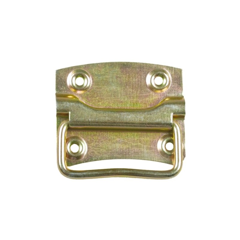 AMIG 10407  
 Tirador para baúl 900  
 73 mm - 3''  
 Acero  
 Bicromatado