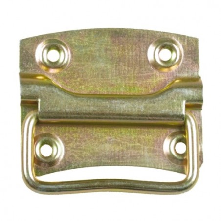 AMIG 10407  
 Tirador para baúl 900  
 73 mm - 3''  
 Acero  
 Bicromatado