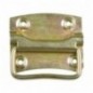 AMIG 10407  
 Tirador para baúl 900  
 73 mm - 3''  
 Acero  
 Bicromatado