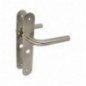AMIG 10452  
 Manilla con placa 4LW  
 230 x 40 mm  
 Acero inoxidable 18/8  
 Mate