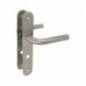 AMIG 10453  
 Manilla con placa 4LW  
 230 x 40 mm  
 Acero inoxidable 18/8  
 Mate