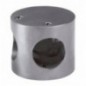 AMIG 10457  
 Conector 100  
 Ø50 x 43 mm  
 Acero inoxidable 18/8  
 Cromado