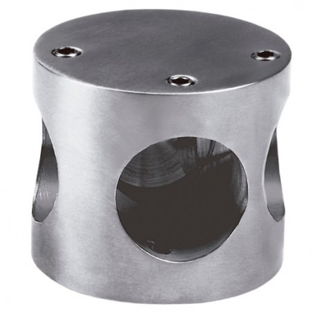 AMIG 10458  
 Conector 101  
 Ø50 x 43 mm  
 Acero inoxidable 18/8  
 Mate