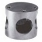 AMIG 10458  
 Conector 101  
 Ø50 x 43 mm  
 Acero inoxidable 18/8  
 Mate