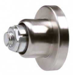 AMIG 10459  
 Soporte 114  
 Ø65 x 26 mm  
 Acero inoxidable 18/8  
 Mate