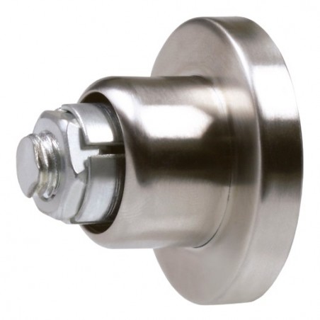 AMIG 10459  
 Soporte 114  
 Ø65 x 26 mm  
 Acero inoxidable 18/8  
 Mate