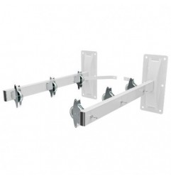 AMIG 10464  
 Tendedero lateral 3  
 450 mm  
 Acero  
 Blanco
