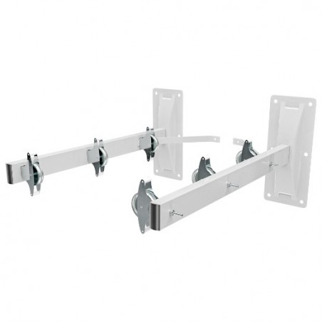 AMIG 10464  
 Tendedero lateral 3  
 450 mm  
 Acero  
 Blanco