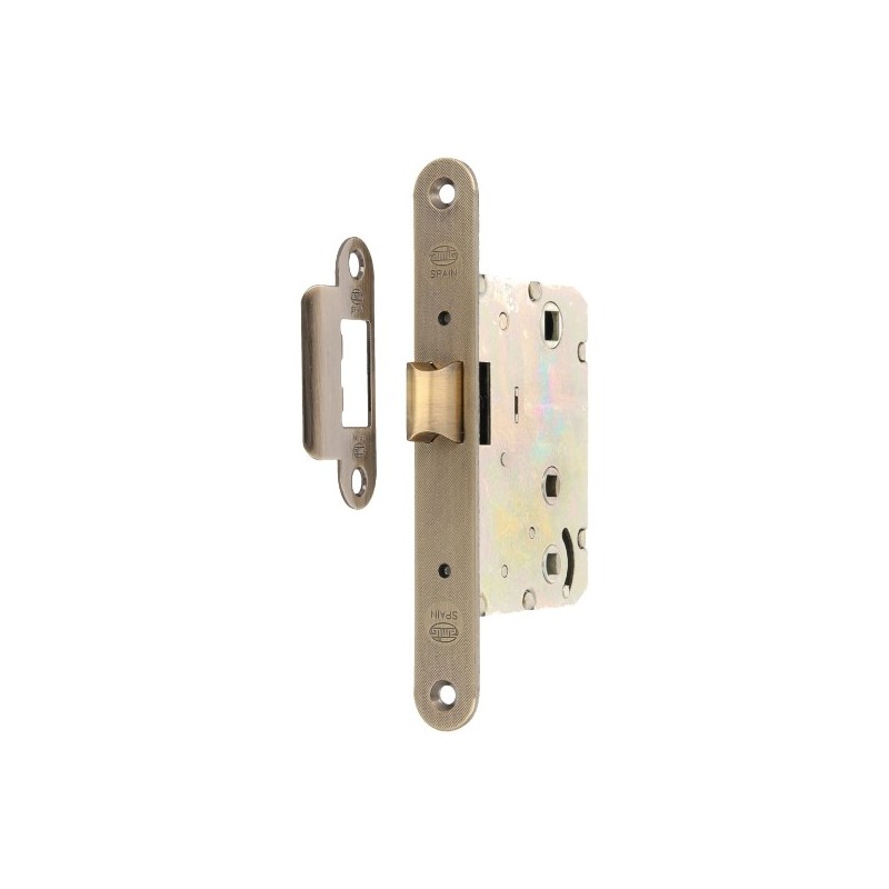 AMIG 10472  
 Pestillo 5000  
 50/70 mm  
 Acero  
 Cuero