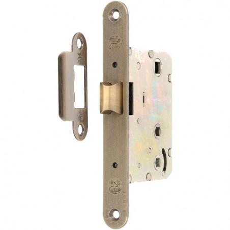 AMIG 10472  
 Pestillo 5000  
 50/70 mm  
 Acero  
 Cuero