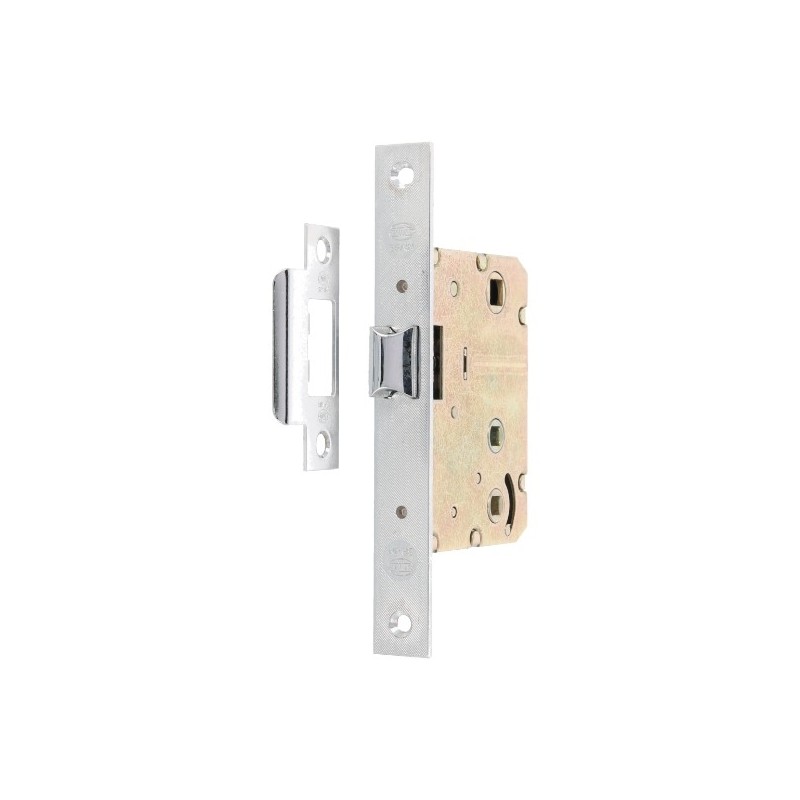 AMIG 10480  
 Pestillo 5100  
 50/47-70 mm  
 Acero  
 Cromado brillo